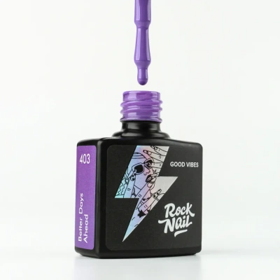 RockNail Гель-лак Good Vibes 403 Better Days Ahead 10 мл. RockNail Гель-лак Good Vibes 403 Better Days Ahead 10 мл.