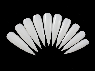 Типсы Justnail (Y1NJ29) Tapered натуральные 50 шт./пакет