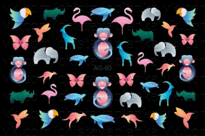 Слайдер дизайн Имитация аэрографии АРТ Слайдер AG-60