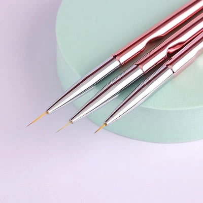 Набор кистей для прорисовки тонких линий и узоров 3 шт. Набор кистей для прорисовки тонких линий и узоров 3 шт.