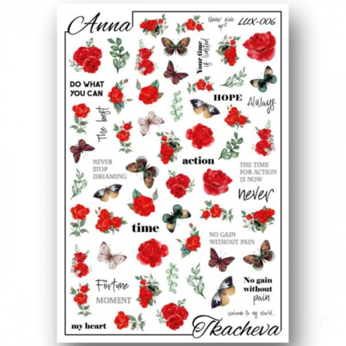 2D Слайдер-дизайн by Anna Tkacheva LUX-006