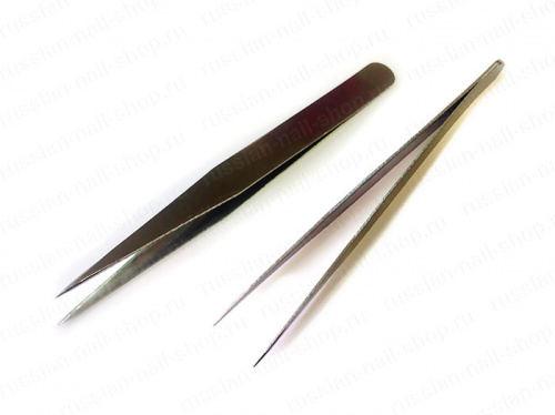 Пинцет для наращивания ресниц прямой JessNail TW-1