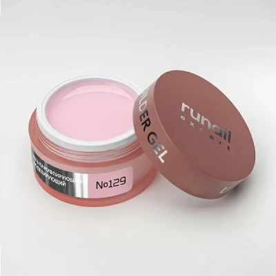 Runail Гель моделирующий UV BUILDER GEL Expert №129 50 г. банка Runail Гель моделирующий UV BUILDER GEL Expert №129 50 г. банка