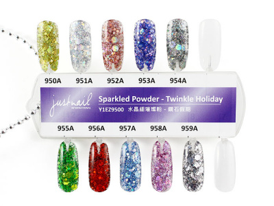 Набор акриловых пудр Justnail Twinkle Holiday (Y1EZ9500) 10 шт./6 гр. набор Набор акриловых пудр Justnail Twinkle Holiday (Y1EZ9500) 10 шт./6 гр. набор
