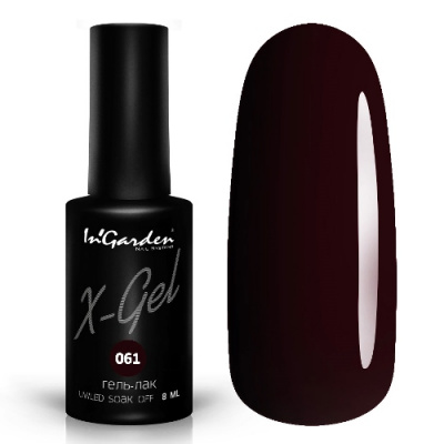 InGarden гель-лак X-Gel №61 8 мл.