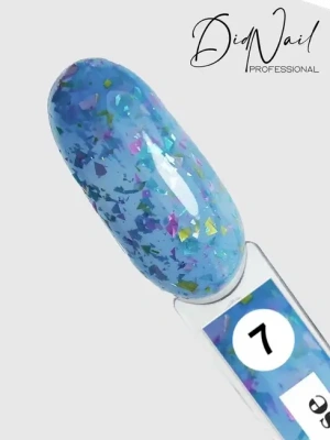 DidNail Professional Камуфлирующая база с поталью Potal Base 7 10 мл. DidNail Professional Камуфлирующая база с поталью Potal Base 7 10 мл.