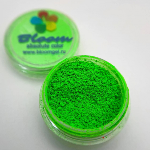 Bloom Пигмент неоновый №09 Зеленый 3 г.