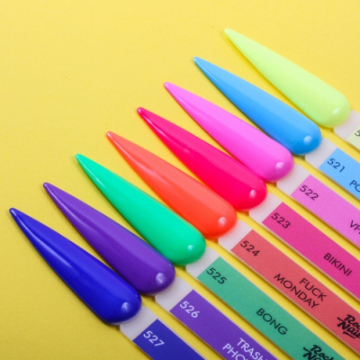 RockNail Гель-лак Party Hard 526 Trash Photo 10 мл.