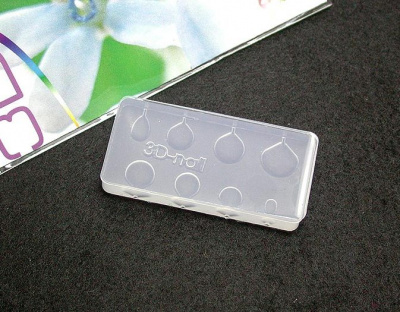 3D Acrylic Mold Y1SJ011 Rose Petal 3D Acrylic Mold Y1SJ011 Rose Petal