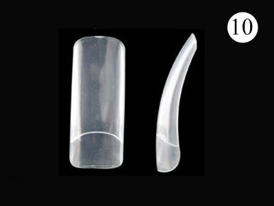 Типсы Planet Nails прозрачные 50 шт./пакет 10 (17110)