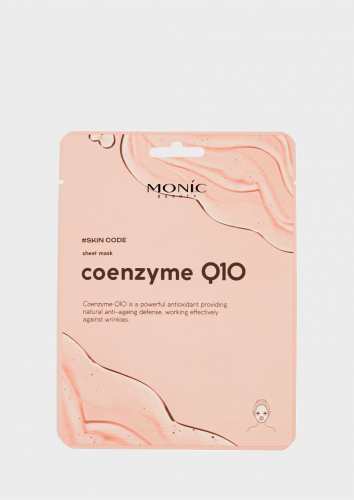 Monic Beauty Маска для лица тканевая Коэнзим Q10 Skin Code Coenzyme Q10 25 мл.