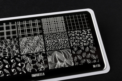 Go Stamp Пластина для стемпинга 115 Umbrella