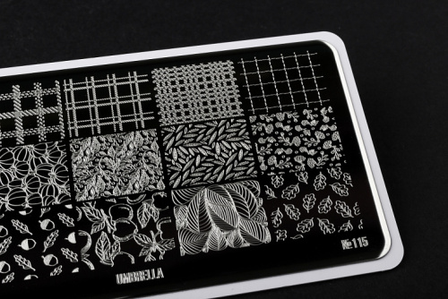 Go Stamp Пластина для стемпинга 115 Umbrella