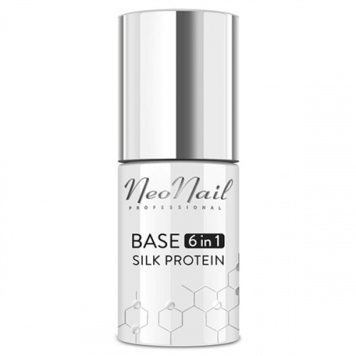 NeoNail Базовое покрытие Base 6 in 1 Silk Protein 7,2 мл. 6332-7 NeoNail Базовое покрытие Base 6 in 1 Silk Protein 7,2 мл. 6332-7