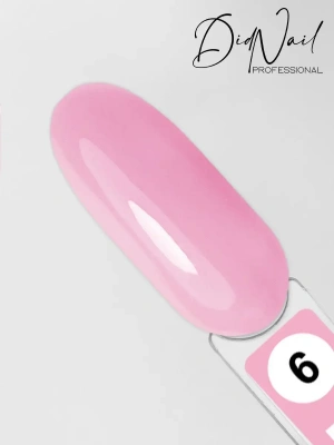 DidNail Professional Цветная каучуковая база для ногтей Lily Base 06 10 мл.