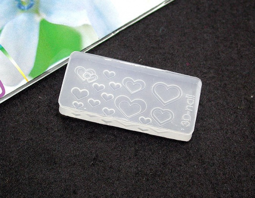 3D Acrylic Mold Y1SJ053 Sandwich Heart