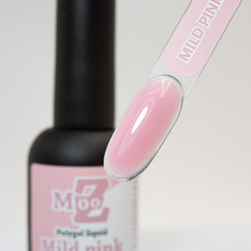 MOOZ Жидкий полигель Polygel liquid Mild pink 16 мл.