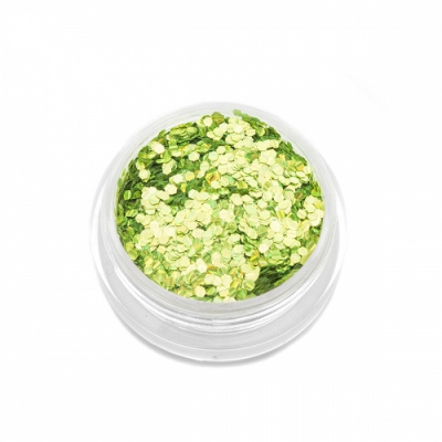 Шестигранники TNL Кошачий глаз 4 салатовые 10441