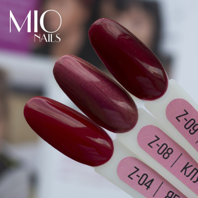 MIO Nails Гель-лак Основная палитра Z-04 Ягодный мусс 8 мл.