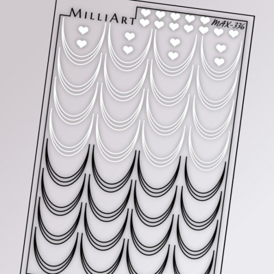 Слайдер-дизайн MILLIART NAILS MAX-336