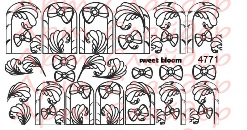 Слайдер-трафарет Sweet Bloom 4771