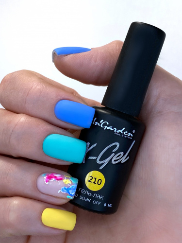 InGarden гель-лак X-Gel №210 8 мл.