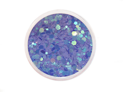 Акриловая пудра Justnail Y1EZ947A Indigo Crystal 15 гр.