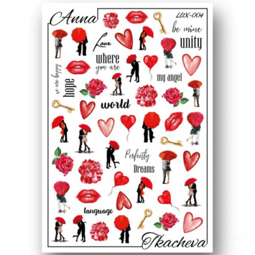 2D Слайдер-дизайн by Anna Tkacheva LUX-004