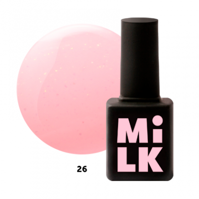 Milk База камуфлирующая с шиммером 26 Tourmaline 9 мл. M26 Milk База камуфлирующая с шиммером 26 Tourmaline 9 мл. M26