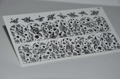 Слайдер дизайн фольгированный 52 черный