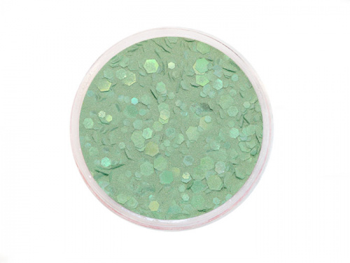 Акриловая пудра Justnail Y1EZ949X Green Crystal 6 гр.