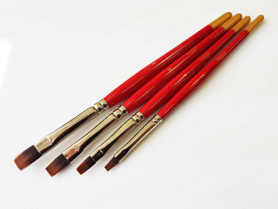 Кисти для дизайна TARTISO 4 шт./набор 107F