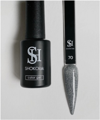 SHOKOlak гель-лак GEL POLISH flash №70 10 мл. SHOKOlak гель-лак GEL POLISH flash №70 10 мл.