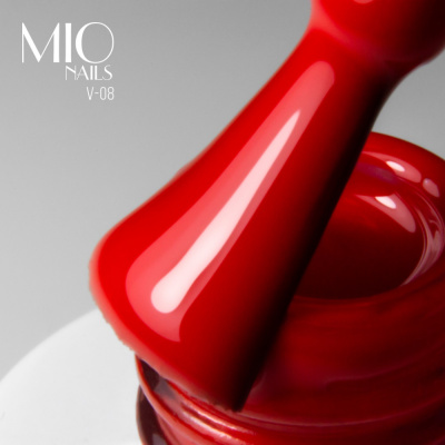 MIO Nails Гель-лак Основная палитра V-08 Обжигающий Рио 8 мл.