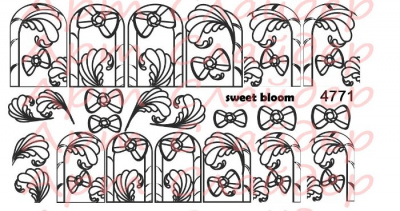 Слайдер-трафарет Sweet Bloom 4771