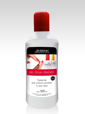 Severina Суперэффективная жидкость для снятия всех видов гель-лаков 500 мл.