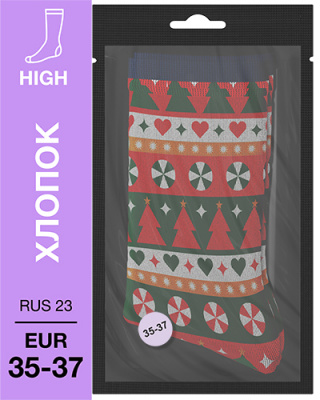 MILV Носки Хлопок 107 High N-10 RUS 23/EUR 35-37