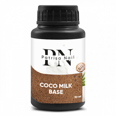 Patrisa Nail Coco milk base каучуковая база для гель-лака белая полупрозрачная 30 мл. BP67 Patrisa Nail Coco milk base каучуковая база для гель-лака белая полупрозрачная 30 мл. BP67