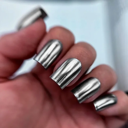 Patrisa Nail Гель-краска Liquid Steel серебро с зеркальным эффектом 5 г. AE96 Patrisa Nail Гель-краска Liquid Steel серебро с зеркальным эффектом 5 г. AE96