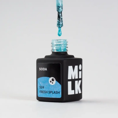 Milk Гель-лак Soda 524 Fresh Splash 9 мл. Milk Гель-лак Soda 524 Fresh Splash 9 мл.