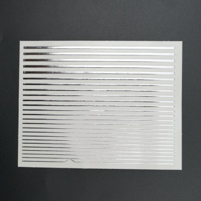 Серебряная металлическая лента Серебряная металлическая лента