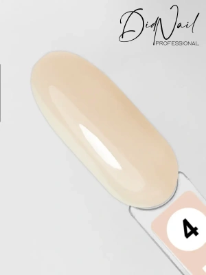 DidNail Professional Цветная каучуковая база для ногтей Lily Base 04 10 мл.