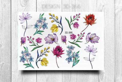 3D Объемный слайдер-дизайн 3D366