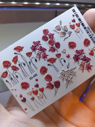 3D Объемный слайдер-дизайн 3D488