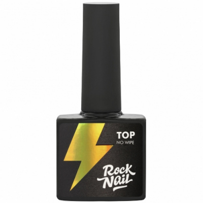 RockNail Топ без липкого слоя No Wipe Top 10 мл. TOP-NW10 RockNail Топ без липкого слоя No Wipe Top 10 мл. TOP-NW10