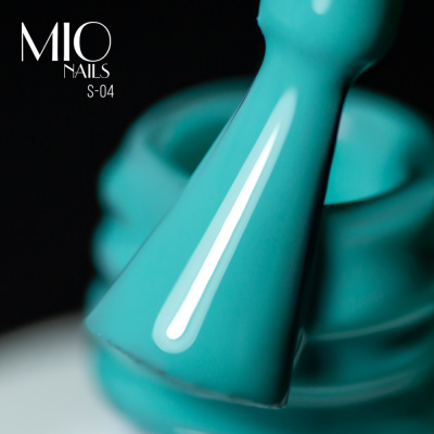 MIO Nails Гель-лак Основная палитра S-04 Индийская бирюза 8 мл.