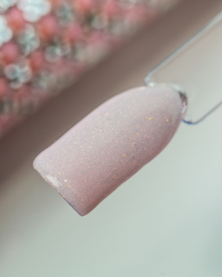 GELLAKTIK база камуфлирующая с шиммером BASIS COVER GLITTER №05 GBACG-05 12 мл.