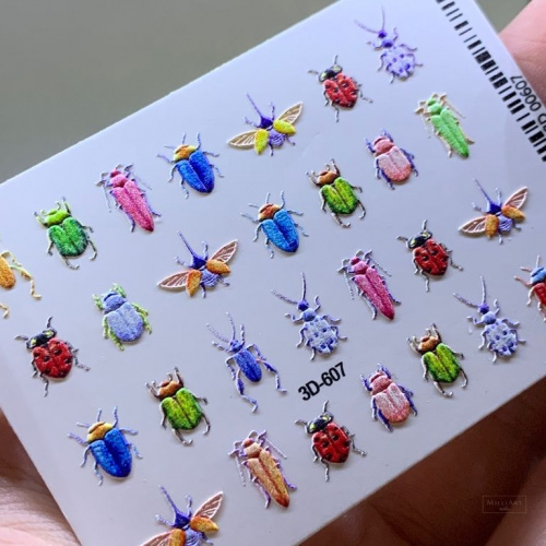 3D Объемный слайдер-дизайн 3D607