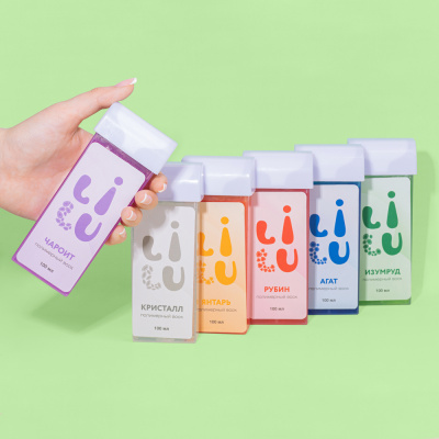 LILU Полимерный воск в картридже 100 мл. Агат 01-4110 (05) LILU Полимерный воск в картридже 100 мл. Агат 01-4110 (05)