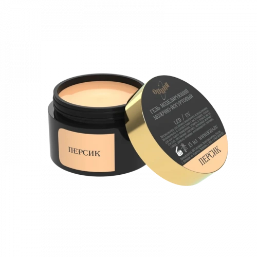 Опция Гель моделирующий самовыравнивающийся молочно-йогуртовый Персик 15 мл.
